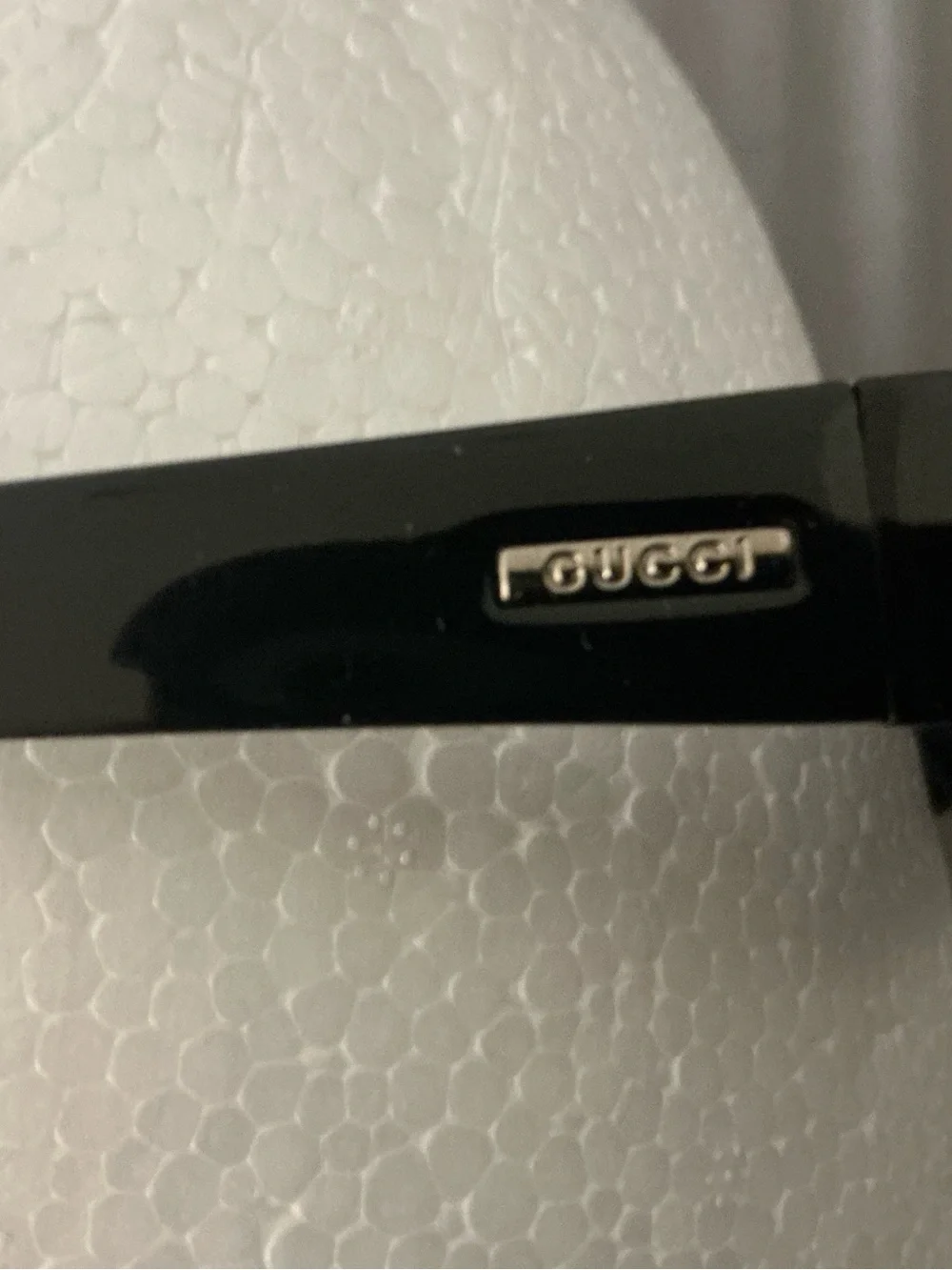 Vintage super slim rectangular Gucci sunglasses